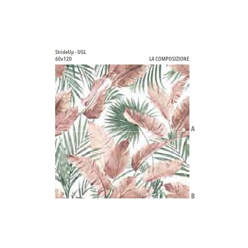 NUANCES BOTANICA CIPRIA DECORATION 120X60 - ITALGRANITI NU00DB2 ITALGRANITI GROUP - 1