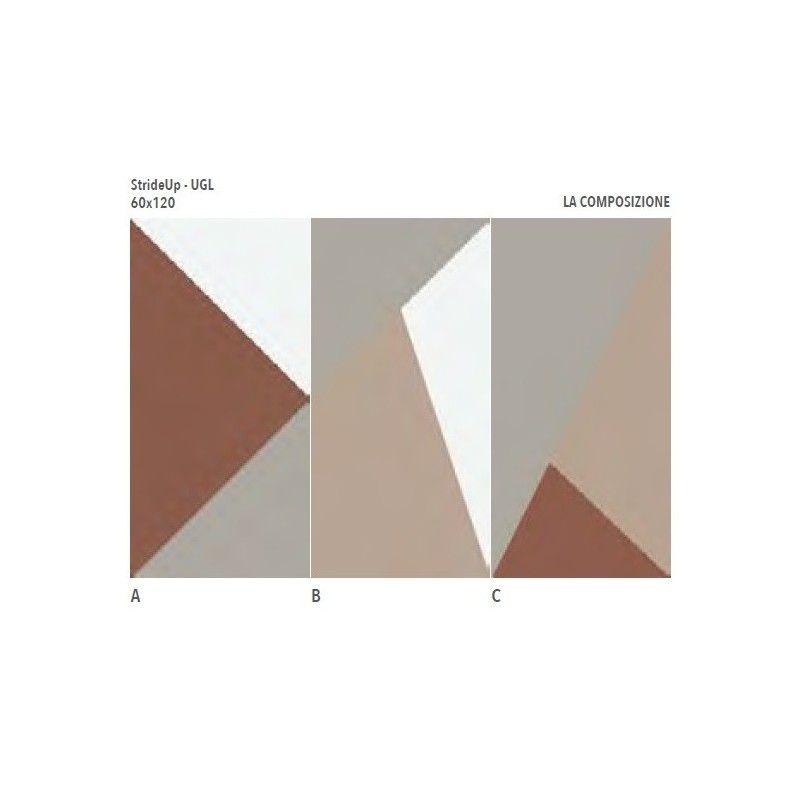 NUANCES TRIANGOLO CIPRIA DEKOR 120X60 - ITALGRANITI NU00DT2 ITALGRANITI GROUP - 1