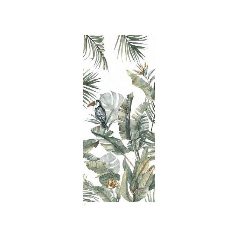 NUANCES BOTANICA VERDE DECORO B 6MM 120X280 - ITALGRANITI NUB1XPADB ITALGRANITI GROUP - 1