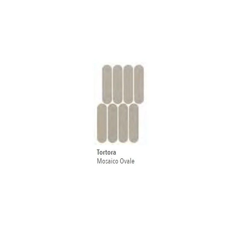 NUANCES TORTORA MOSAIK OVALE 19,5X37 - ITALGRANITI NU06MOV ITALGRANITI GROUP - 1