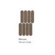 NUANCES MARRONE MOSAIC OVALE 19,5X37 - ITALGRANITI NU08MOV ITALGRANITI GROUP - 1