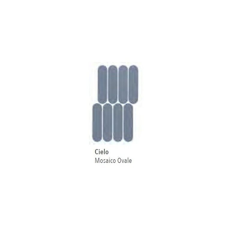 NUANCES CIELO MOSAIK OVALE 19,5X37 - ITALGRANITI NU10MOV ITALGRANITI GROUP - 1