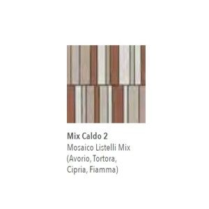 NUANCES MOSAIQUE LISTELLI MIX CALDO 2 30X30 - ITALGRANITI NU00MLC2 ITALGRANITI GROUP - 1