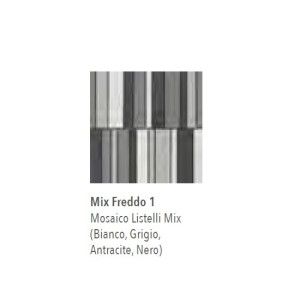 NUANCES MOSAIQUE LISTELLI MIX FREDDO 1 30X30 - ITALGRANITI NU00MLF1 ITALGRANITI GROUP - 1