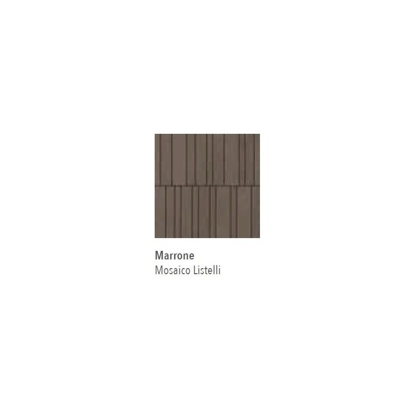 NUANCES MARRONE MOSAIK LISTELLI 30X30 - ITALGRANITI NU08ML ITALGRANITI GROUP - 1