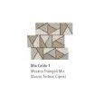 NUANCES MOSAICO TRIANGOLI MIX CALDO 1 30X30 - ITALGRANITI NU00MTGC1 ITALGRANITI GROUP - 1