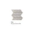 SILVER GR.GREY MOSAIC CHEVRON MIX 30,5X33 - ITALGRANITI SI03MCM ITALGRANITI GROUP - 1