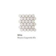 SILVER GR.WHITE MOSAICO ESAGONETTA MIX 30X31 - ITALGRANITI SI01MESM ITALGRANITI GROUP - 1