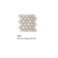 SILVER GR.GREY MOSAIK ESAGONETTA MIX 30X31 - ITALGRANITI SI03MESM ITALGRANITI GROUP - 1