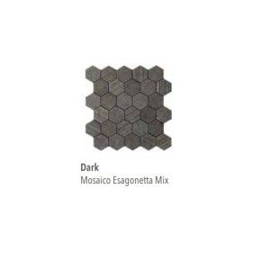 SILVER GR.DARK MOSAIQUE ESAGONETTA MIX 30X31 - ITALGRANITI SI05MESM ITALGRANITI GROUP - 1