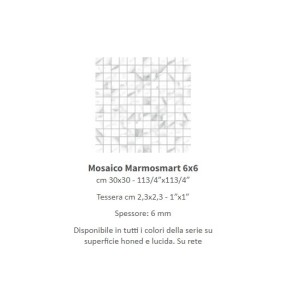 MARMOSMART MOSAICO MARQUINA SMART HONED 30x30 - CASALGRANDE PADANA 12704712