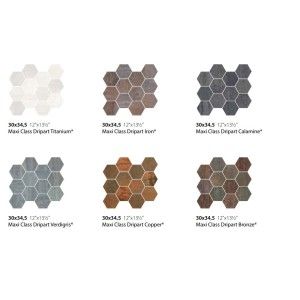 DRIPART MAXI CLASS COPPER 30X34,5 - CERAMICA SANT'AGOSTINO CSAMCDCO34 CERAMICA SANT'AGOSTINO - 1