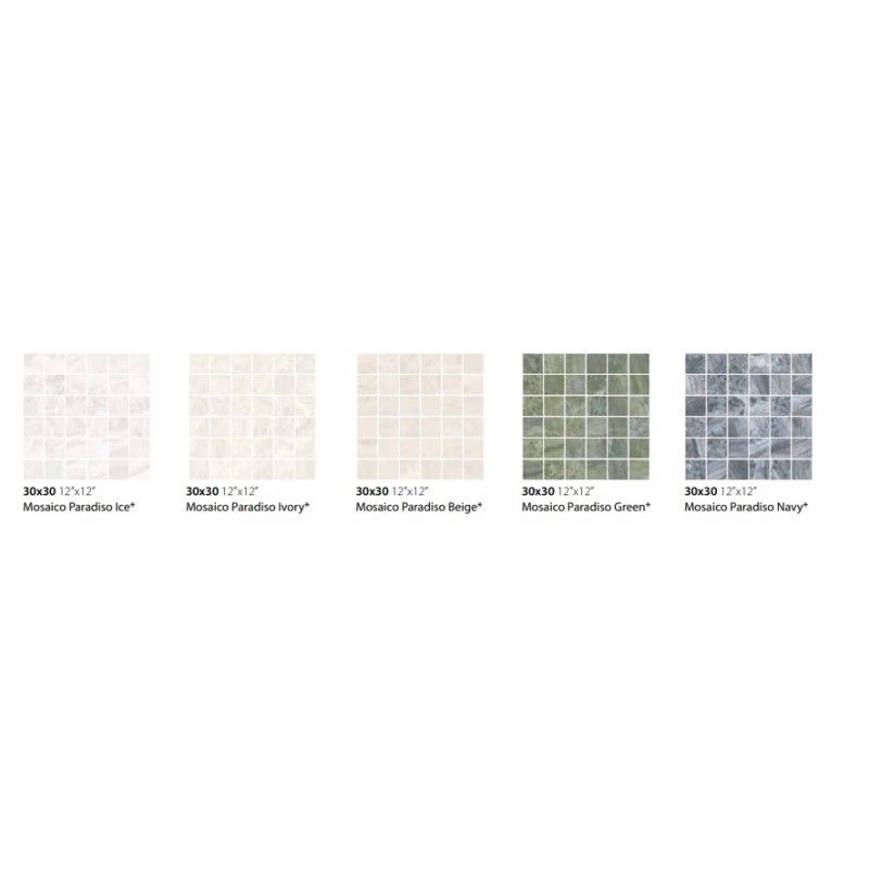 MOSAIC PARADISO IVORY 30X30 - CERAMICA SANT'AGOSTINO CSAMPAIY30 CERAMICA SANT'AGOSTINO - 1