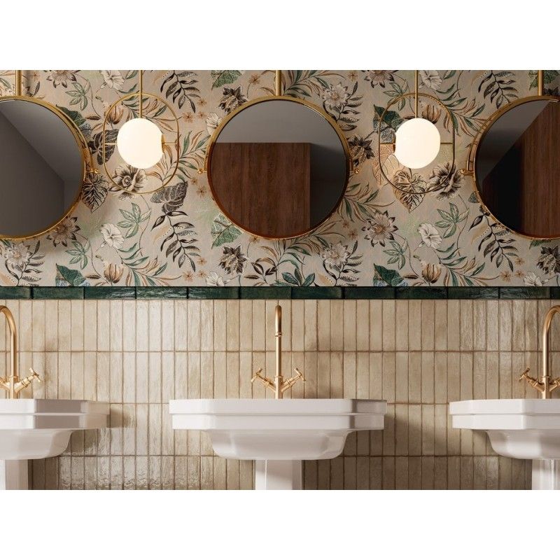 TETRIS CREME LUCIDO 5X20 - CERAMICA SANT'AGOSTINO CSATETCL05 CERAMICA SANT'AGOSTINO - 1