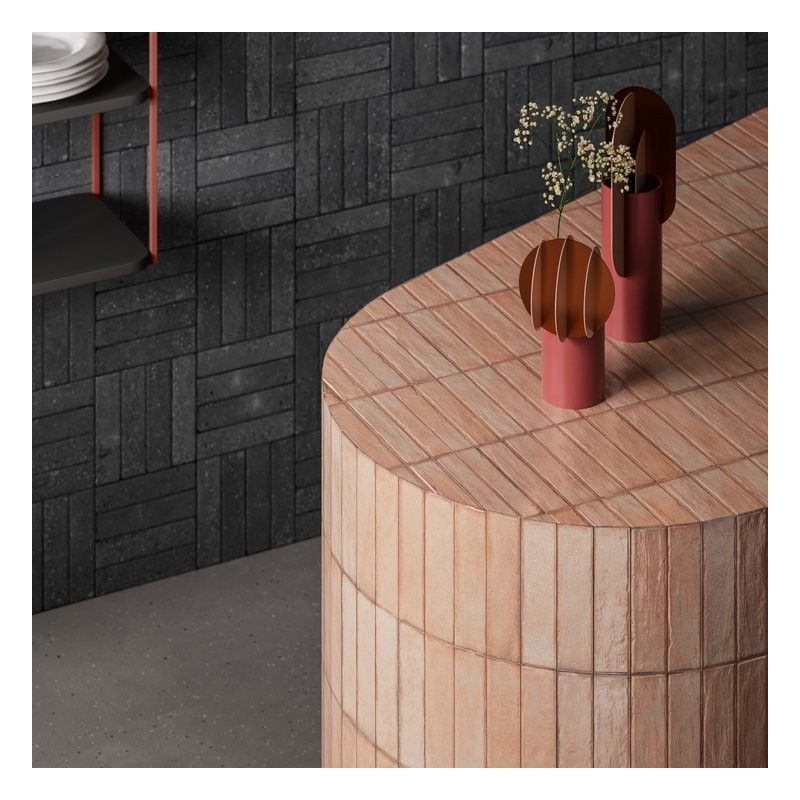 TETRIS ROSE GLAENZEND 5X20 - CERAMICA SANT'AGOSTINO CSATETEL05 CERAMICA SANT'AGOSTINO - 1