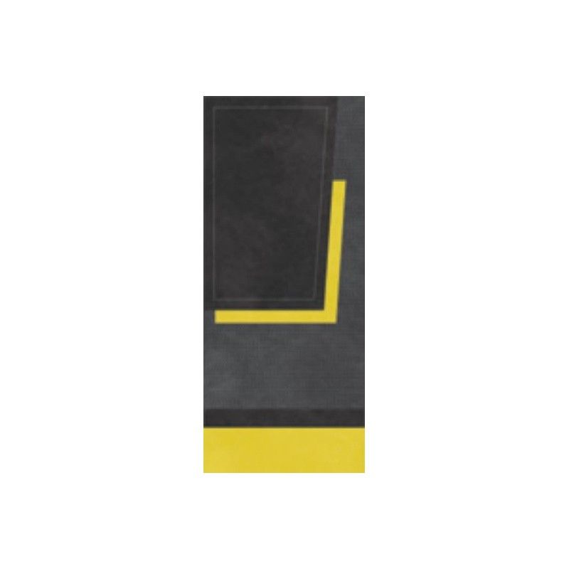 KORIUM  ANTHRACITE YELLOW DIAGONAL B 120X280 - Tonino Lamborghini 167533 TONINO LAMBORGHINI - 1