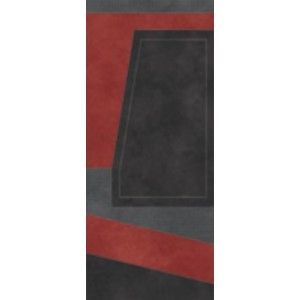 KORIUM  ANTHRACITE RED DIAGONAL C 120X280 - Tonino Lamborghini 167542 TONINO LAMBORGHINI - 1