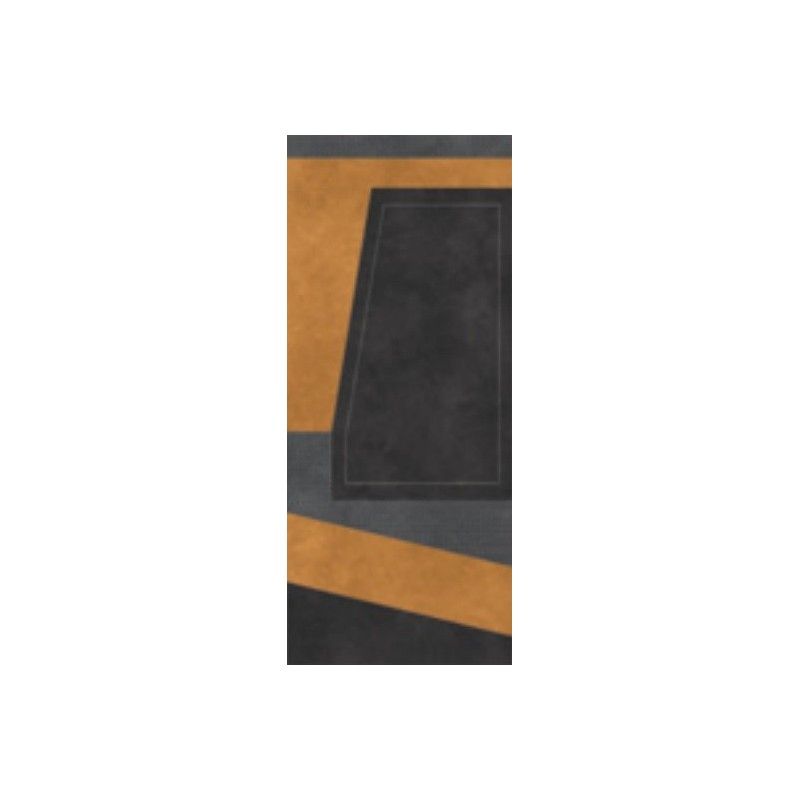 KORIUM  ANTHRACITE ORANGE DIAGONAL C 120X280 - Tonino Lamborghini 167544 TONINO LAMBORGHINI - 1