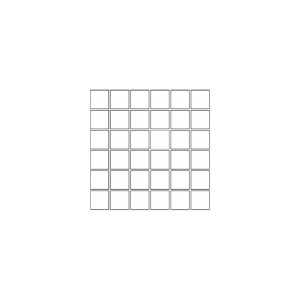 TRAVERTINO VEIN CUT GRIS MAT MOSAIQUE 3 30X30 - SAIME CERAMICHE 7661064 SAIME CERAMICHE - 1