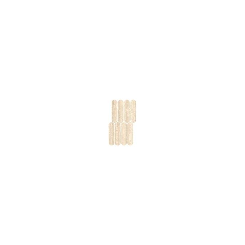 MYSTONE TRAVERTINO CLASSICO Mosaic OVALE LUX 20X36,5 cm - Marazzi M9PH