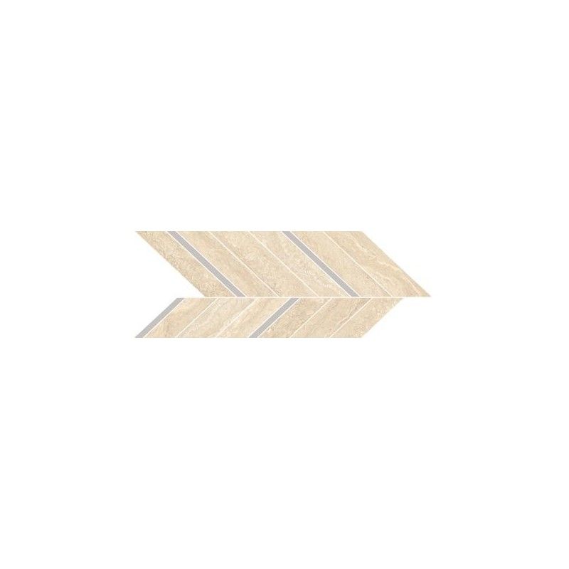 MYSTONE TRAVERTINO CLASSICO Mosaik FRECCIA 19,8X52,21 cm - Marazzi M9Q4