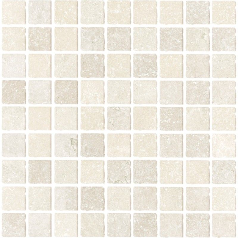 Effetto Pietra di Ostuni Mosaic 3x3 Avorio Decor 30x30 - CERDOMUS 80403 CERDOMUS - 1