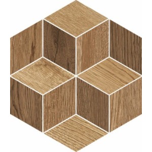 NORDIC WOOD ESAGONA 3D WALNUT BLONDE BROWN - NOVABELL NDW002N NOVABELL - 1