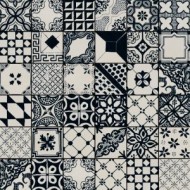 RIGGIOLE BIANCO MIX 20X20 RETTIFICATO - FIORANESE CERAMICHE  RIG20BR FIORANESE CERAMICHE - 1