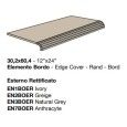 ENGLISH STONE NATURAL GREY BORDO PISCINA 30,2X61,4 - COEM EN3BOER COEM - 1