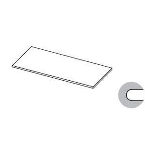 NUANCES  ANTRACITE MARGELLES AVEC BORD RONDI  SQ.  120X33X4 - ITALGRANITI NU03GT2 ITALGRANITI GROUP - 1