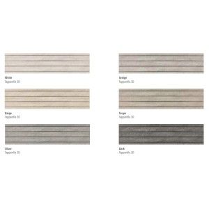 ORIGINS  WHITE TAPPARELLA 3D 28,5X119,7 - ITALGRANITI OG01MTP ITALGRANITI GROUP - 1