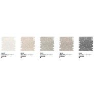 LIMESTONE  DARK MOSAICO LISTELLI  28,5X28,8 - IMPRONTA ILM05ML IMPRONTA - 1