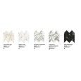 MARMI DI IMPRONTA  NERO MARQUINIA MOSAIC CHEVRON ORO LAPPED 28X30 - IMPRONTA IMI04MCHL1 IMPRONTA - 1