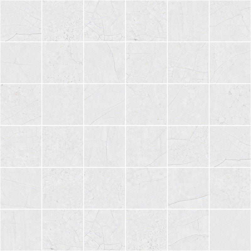 CRACKED WHITE NAT MOSAIC 5X5 29,75X29,75/ - CERAMICAS APARICI APARICI CERAMICA - 1