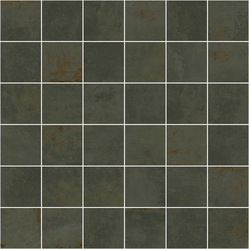 FLAMED GREEN NAT MOSAIC 5X5 29,75X29,75/ - CERAMICAS APARICI APARICI CERAMICA - 1