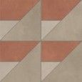 MULTIFORME DUNE CUNEO MARSALA/CRETA MOSAIK 29x29 - CERAMICHE MARCA CORONA J307 CERAMICHE MARCA CORONA  - 1