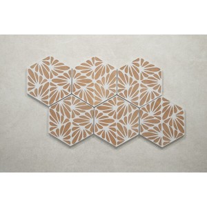 TERRACRETA CESELLO CHAMOTTE 25x21,6 - CERAMICHE MARCA CORONA J082 CERAMICHE MARCA CORONA  - 1