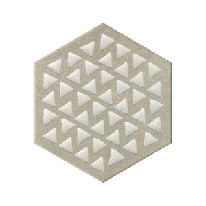 TERRACRETA INTARSIO ARGILLA 25x21,6 - CERAMICHE MARCA CORONA J085 CERAMICHE MARCA CORONA  - 1