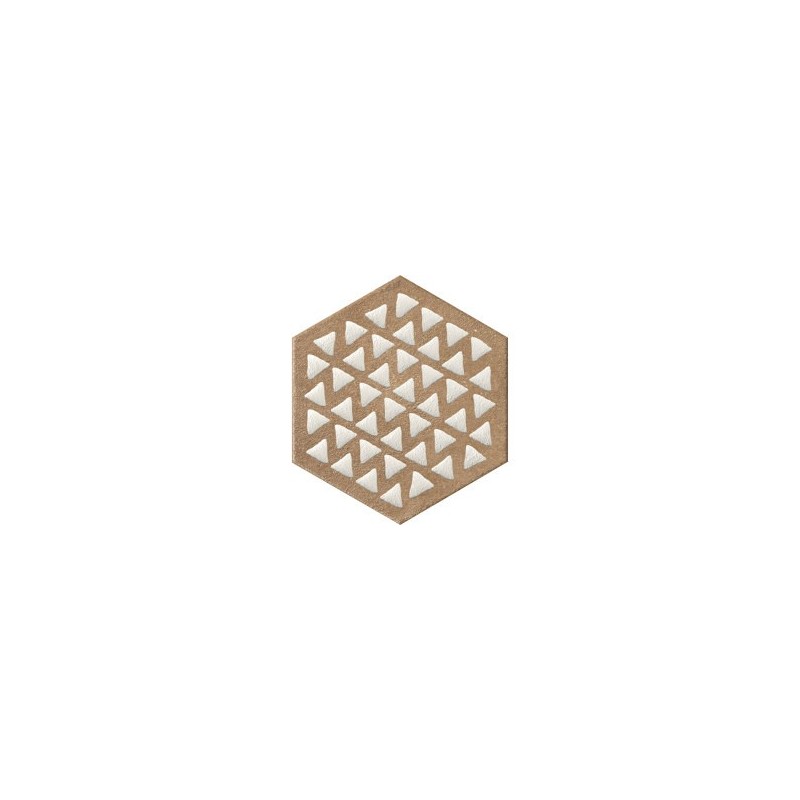 TERRACRETA INTARSIO CHAMOTTE 20x20 - CERAMICHE MARCA CORONA J086 CERAMICHE MARCA CORONA  - 1