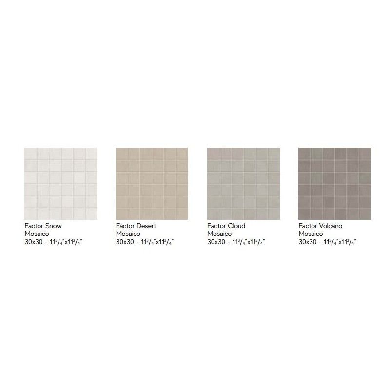 FACTOR Snow MOSAIQUE 30X30 - ATLAS CONCORDE AG1J ATLAS CONCORDE SOLUTION - 1