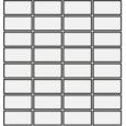 DIN ROSE MATT 3,6X7,4 MOSAIC 30,2x30,2 - MUTINA KGDM68 01 MUTINA - 1