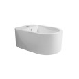 Astra wall-hung bidet by Ceramica Flaminia - glossy white