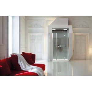 SINTESI Cabine de douche avec porte battante VISMARA VETRO VISMARA VETRO - 1