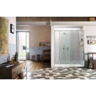 GLISS Cabine de douche avec porte coulissante VISMARA VETRO VISMARA VETRO - 1