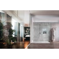 SK-IN modern walk-in shower by Vismara Vetro