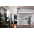 SK-IN modern walk-in shower by Vismara Vetro