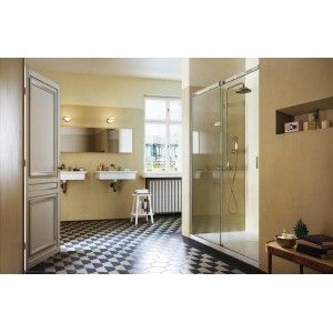 8000 SERIES VISMARA VETRO Shower Enclosure with Sliding Door VISMARA VETRO - 1