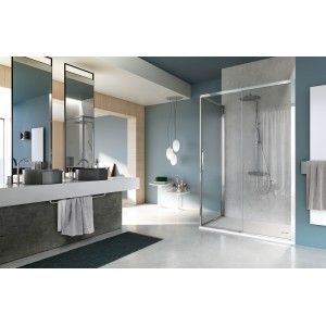 SERIE 7000 Box doccia ad angolo con Porta Scorrevole VISMARA VETRO VISMARA VETRO - 1