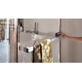 RADIANTE VISMARA GLASS fixed heating shower wall