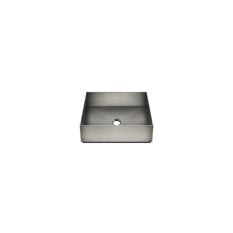 ANELLO TOTAL LOOK Vasque à poser en acier sans trop-plein 400x400mm GESSI GESSI SPA  - 2